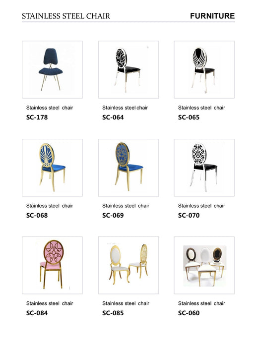 STAINLESS STEEL CHAIR