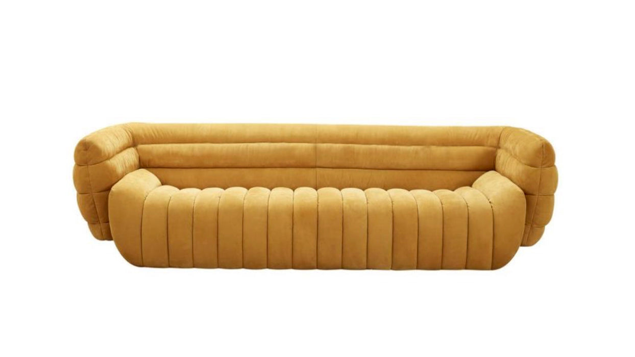 Nordic High End Genuine Leather Corner Sofa Set 7 Seater Sectional Couch Italian Velvet Sectional Sofa and Chair