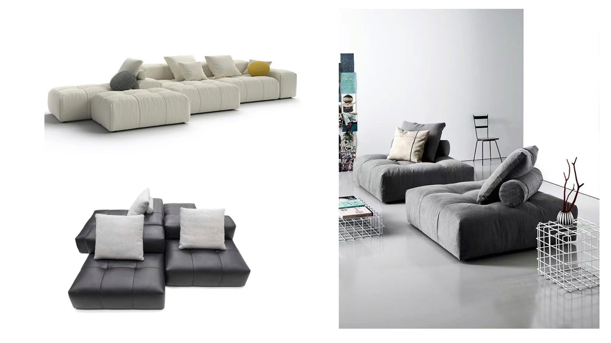 Pixel 400 Compositional Sofa - Fabric Lusso (Creta 2A) AED