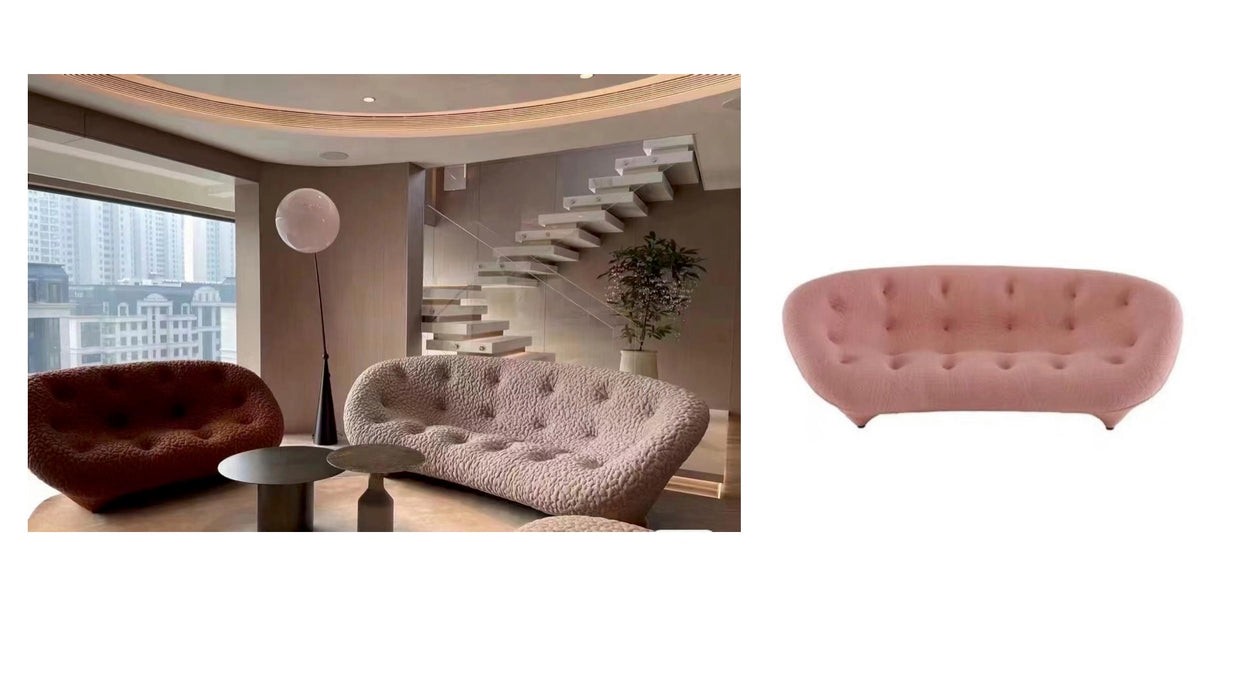 Modern Luxury Velvet Top Grain Fabric Sofa Set Classic Nordic Home Furniture for Single Modular Sofa Manufacturer