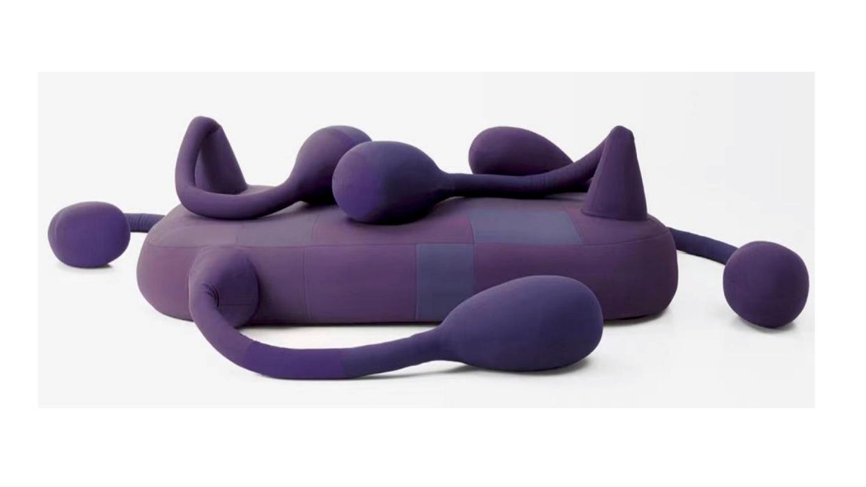 Italian Light Luxury Fabric Sofa Designer Creative Animal Shape Octopus Starfish Living Room Floor Sofa Bed