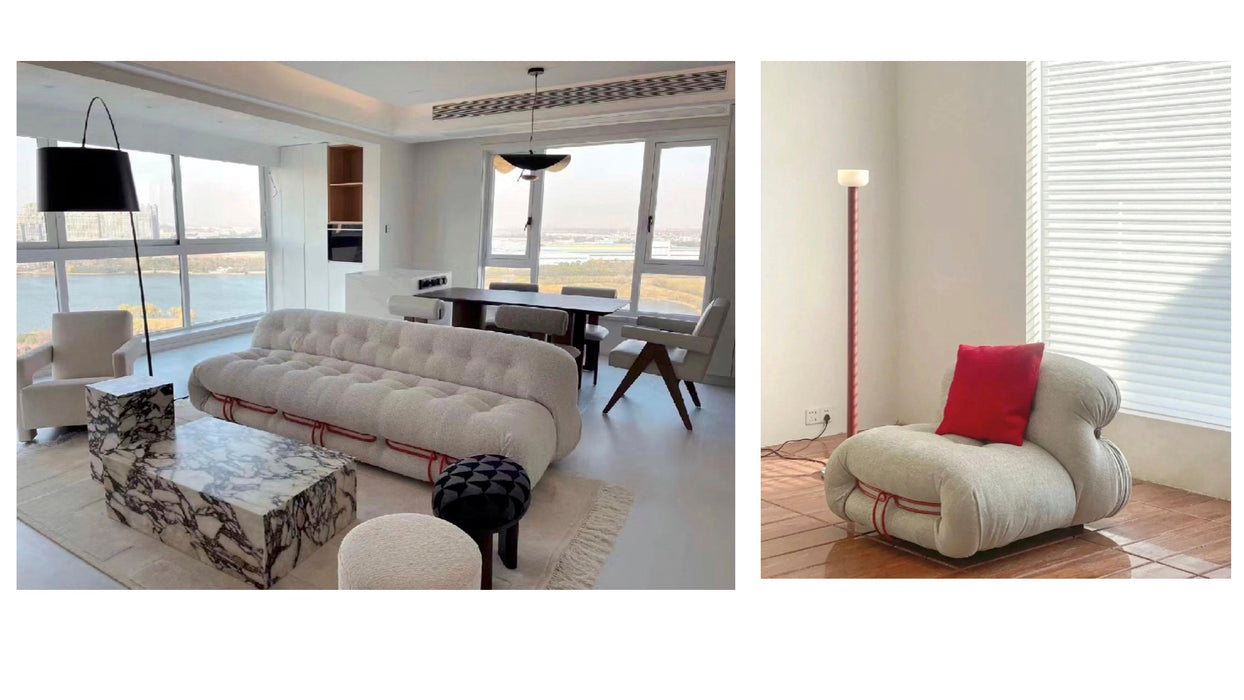 Cozza Fabric Sofa|arch wood|high resilience density foam|Upholstery Material: fabric