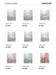 Grid of plastic chairs labeled PC-001 to PC-009 under 'Furniture' category.