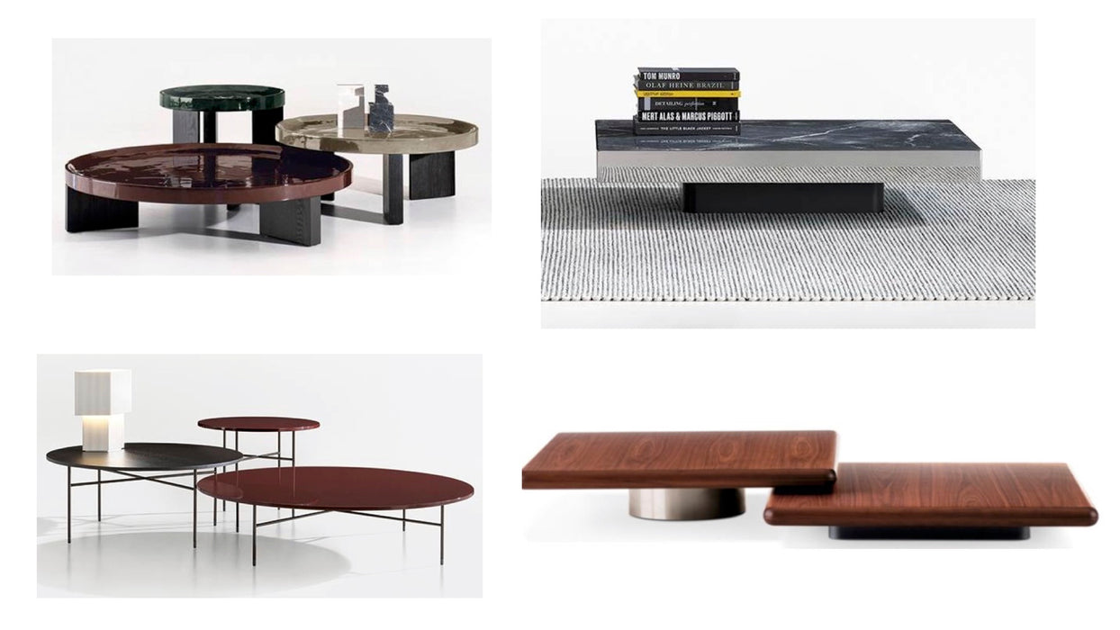 HORIZONTE Low wooden coffee table By Minotti | design studio mk27