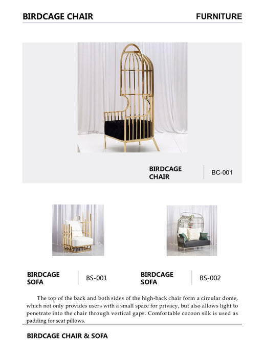 BIRDCAGE CHAIR