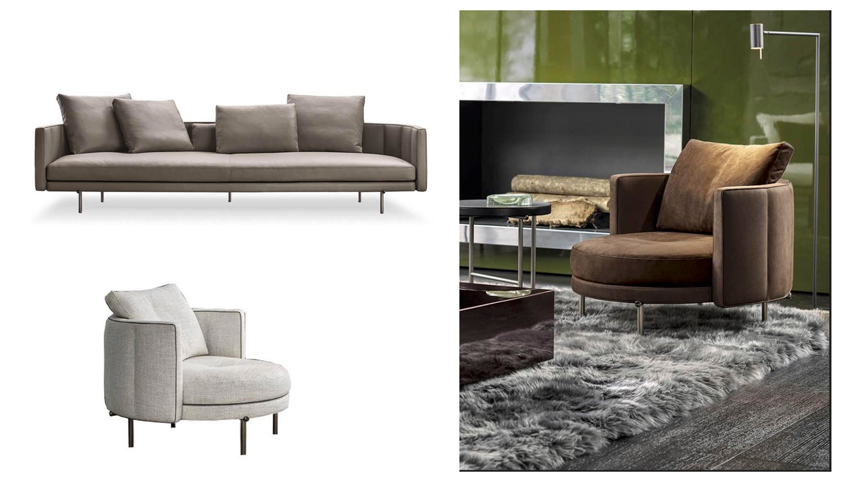 Modern Design Office Sofa Set Furniture Floor Modular Sectional Leather Sofa for Lounge