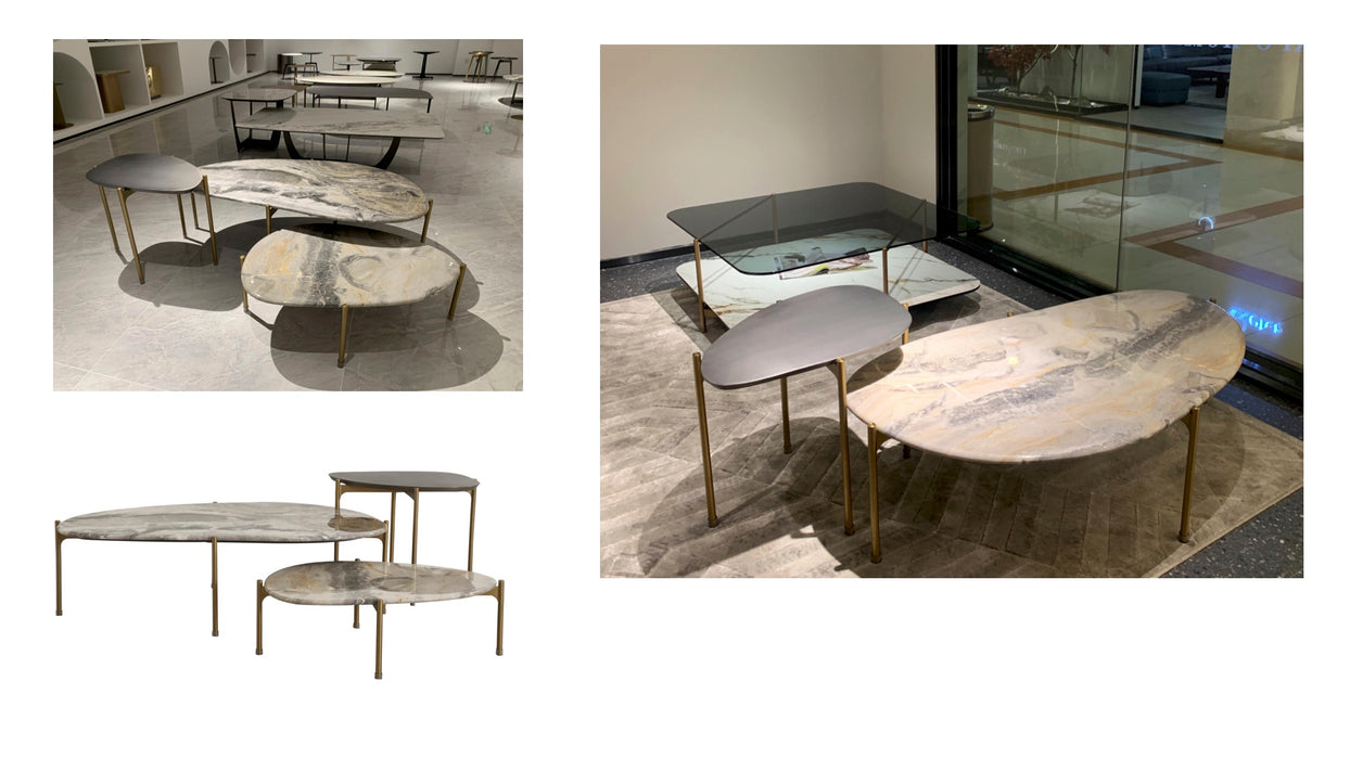 Marble coffee table SMART by Frigerio